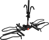 FORWODE Bike Rack Hitch Mount Platform Bike Rack, 2-Bike 200 lbs Capacity, Wobble-Free, Fits Up to 5