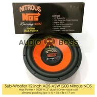 Terjangkau Speaker Subwoofer 12 Inch Ads Asw1200 Nitrous Nos 12"