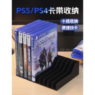 B. b. PS5/PS4 Game CD Storage Rack Game Cassette Storage Desktop Stand Display Rack Host Game Access
