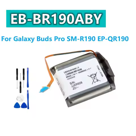 EB-BR190ABY Replacement Battery For SAMSUNG Galaxy Buds Pro Buds 2 SM-R190 EP-QR190 Earphone Compart
