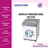 HESSTAR 180L SLIDING DOOR FREEZER HDF-G186