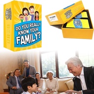 Do You Really Know Your Family Fun Trivia Game Family Card Games For Adults And Kids