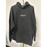 Black Seattle FOG ESSENTIALS Men Women Same Style Black Hoodie 1102Z