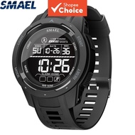 SMAEL 8105 Ana Digi Sport Watch 50M Water Resistance Dual Display Unisex Watch for Men