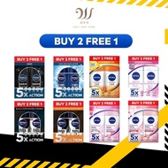 Nivea Roll On Deodorant 3 X 50ML - Buy 2 Free 1