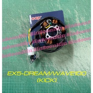 Honda EX5-DREAM WAVE100 WAVE100R [KICK] AAP Fuel Coil / Stator Coil / Magnet Coil # coil magnet ex5 