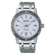 SEIKO PRESAGE SARY267 Silver Violet 60’s Style Automatic Mechanical Watch Men
