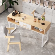 Double Manicure Table Internet Celebrity Small European Style ins Nail Art Table Economic Set with C