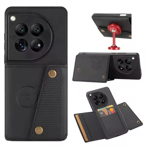 Card Pocket Case For OnePlus One Plus 13 12 11 10T 10 9 8 8T 7T ACE Pro 6T Nord 2 Card Slot Wallet M