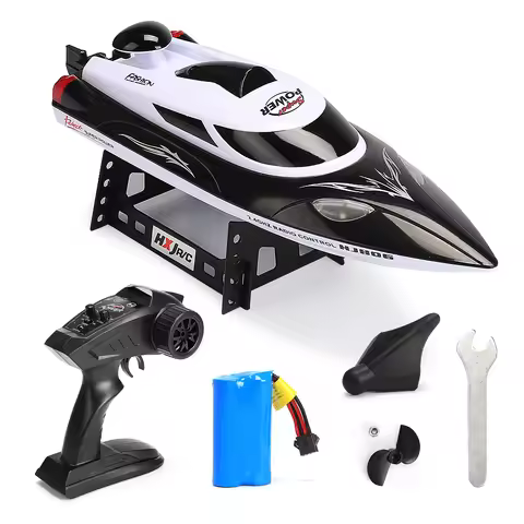 HJ806 High Speed RC racing Boat 35km/h 200m Control Distance Fast Ship With Water Cooling System
