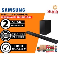 (Free Delivery Penang,Kedah & Perlis)Samsung T420 2.1 Ch Soundbar with Bluetooth TV connection HW-T4