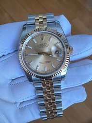 全新Rolex Datejust 116233 nos 勞力士36mm手錶2011卡
