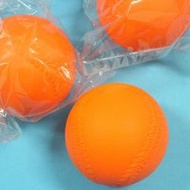 【優購精品館】樂樂棒球 橘色低彈跳標準比賽專用球 直徑9cm MIT製/一件170個入(定80)