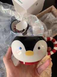 韓國星巴克杯子2019新年聖誕LED杯墊水球馬克杯保溫隨行玻璃杯