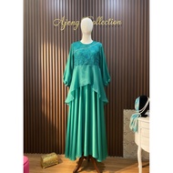 HIJAU / EID DRESS / GREEN DRESS SAGE GREEN DRESS