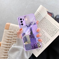 Softcase Kaca Lilac OPPO A16 - [MP05] - Casing HP OPPO A16 - kesing HP OPPO A16 - Case HP OPPO A16 -