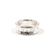 【日本直運 二手美品】9號 蒂芙尼 TIFFANY&Co. 戒指 1837 銀 925 配件 珠寶 已重新拋光