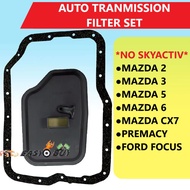 MAZDA 2 3 5 6 CX7 PREMACY GEAR BOX AUTO TRANSMISSION FILTER KIT SET (WITHOUT SKYACTIV) (FNC1-21-