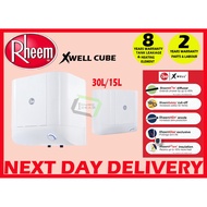 RHEEM Xwell Cube XC-15/XC-30 Classic Plus Electric Storage Water Heater| Singapore Warranty | Express Free Home Delivery