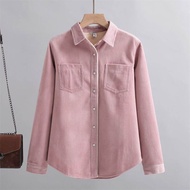 Warm Flannel Thick Shirt For Women