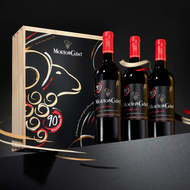 法國摩當卡地醇釀紅葡萄酒90週年紀念限定版(木箱3入)