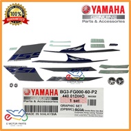 NVX STICKER NVX SET GRAPHIC NVX155 BG3A DPBMC BLUE BODY STRIPE STICKER GRAPHIC [100% ORIGINAL YAMAHA