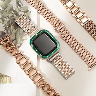 Apple watch - 綠水鬼錶殼 x 玫瑰金鋼錶帶 套組