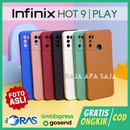 HP Soft Case INFINIX HOT 9 / Hot9 Play Cover Casing Silicon Protective Pro Cam Mobile Phonehp