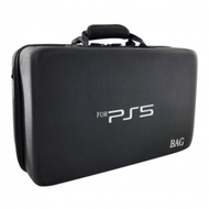 PS5遊戲機收納包可斜跨手提包手提 大容量主機配件收納包（黑色）#