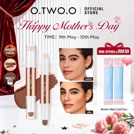 O.TWO.O 3D Contour Stick 2 in 1 Highlighter & Contourter 4 Colors Tongkat Kontur 3D