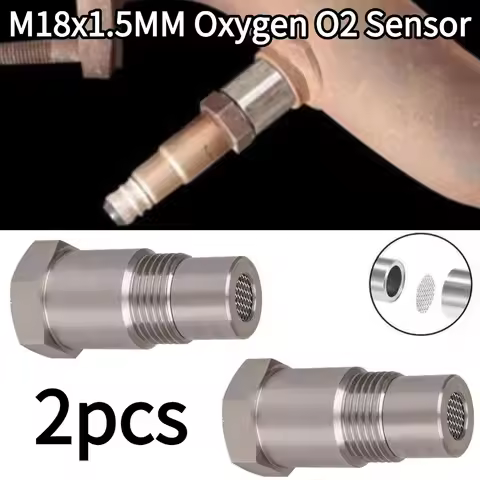 2PCS M18x1.5MM Car Universal Oxygen O2 Sensor Spacer Adapter Car Accessorie Oxygen Sensor For OFF Ro