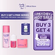 [BUY 3 GET 4] FFY X Vitalife: Snail Toner 100mL + Snail Moisturizer 50gr + Pink Serum 20mL FREE 1pcs