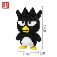 การสร้างบล็อกของเล่น My Neighbor Totoro Luffy Chopper Mario Rabbit Animal Crazy Animal City Arale Hy