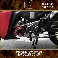 Y16ZR ALLOY FRONT SPROCKET COVER GOLD/BLUE/SILVER Y16ZR ACCESSORIES Y16 AKSESORI