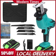 88V Multifunction Saw Cordless Reciprocating Saw Handsaw Saber Saw for Metal Wood Pipe Cutting Saw w