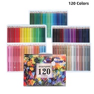 Brutfuner Professional  Colored PencilsWater Color Pencils Wood Soft Oil color Pencil for Artists an