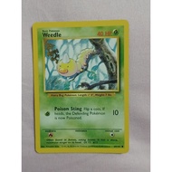 Pokemon Card :  Weedle 69/102 1999 Wizards Overgrowth Base Set Unlimited