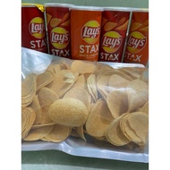 Lays stax potato Snack in tubes of all flavors/ Lays original flavor 500gr zip bag