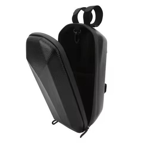 4L Capacity Scooter Bag EVA+PU Waterproof Electric Scooter Bag Black Hard Shell Electric Scooter Sto