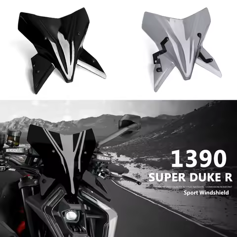 For 1390 Super Duke R 1390 SUPER DUKE R New Motorcycle Sport Touring Visor Windshield Windscreen Acc