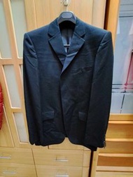 全新黑色---G2000 素紋線條西裝外套（52）