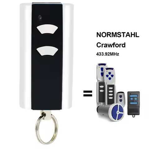 NORMSTAHL CRAWFORD Standard Steel T433-4 RCU 433 2K 4K EA 433 2KS 4KS EA433 2KM Micro N002800 Remote