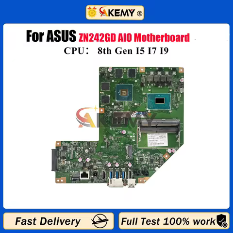 ZN242GD Motherboard For ASUS Zen AiO ZN242G ZN242GD Mainboard With I5 I7 I9 CPU 100% tests OK fast s