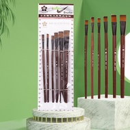 Oil Brush 820 Cherry Blossom Nylon Brush Gouache Brush Single Double Number 6 Piece Set B6DF