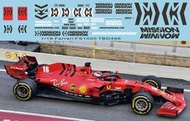 TBD488 1/18 F1 Sponsor Decals x Ferrari SF1000 2020 TB Decal
