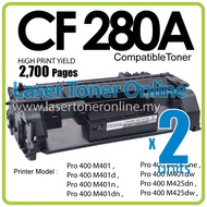 Compatible to H* CF280A 80A LaserJat Pro 400 M401 M401d M401n M401dn M401dne M401dw M401s M425n M425