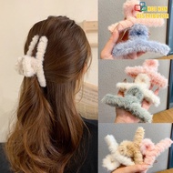 Fluffy Hair Clamp 1pc Headdress Hair Clip Claw Styling Holder Klip Rambut HC023