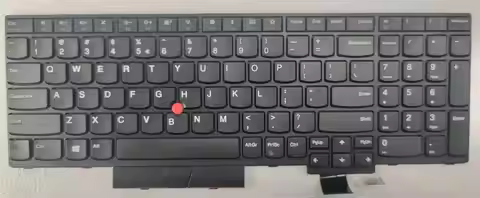 US Non-backlit keyboard for lenovo Thinkpad T570 T580 P51s P52s (Not Compatible P51 P52) US with tra