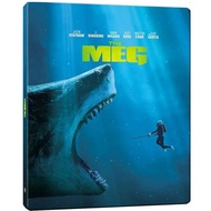 BD Blu-ray European American Movie CD < Megalodon 1+2 > [252501] American Adventure Sci-Fi Action Mo