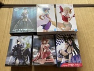 女角 夾公仔 figure 長盒 闊盒 戀上換裝娃娃 喜多川海夢 Artist masterpiece 黑羅貝莉亞 espresto 怪物彈珠  八雲 monster strike 莉可麗絲 錦木千束